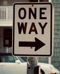 One Way | Obraz na stenu