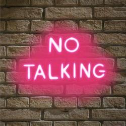 No Talking | Obraz na stenu