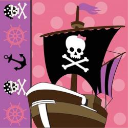 Ahoy Pirate Girl V | Obraz na stenu