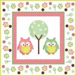 Hoot Pink XII | Obraz na stenu
