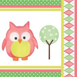 Hoot Pink VI | Obraz na stenu