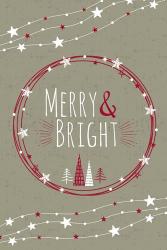 Merry & Bright | Obraz na stenu