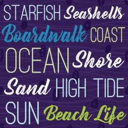 Cape Cod Typography | Obraz na stenu