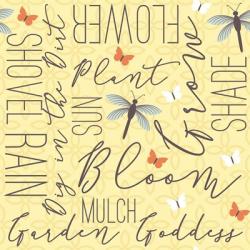 Garden Goddess Word | Obraz na stenu