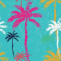 Tropical Palm Tree Pattern | Obraz na stenu