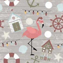 Coastal Christmas Pattern I | Obraz na stenu