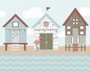 Coastal Christmas Pattern II | Obraz na stenu