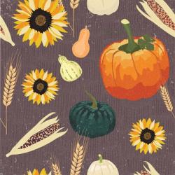 Autumn Harvest Pattern | Obraz na stenu
