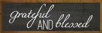 Grateful and Blessed | Obraz na stenu