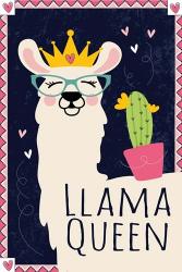 Llama Queen | Obraz na stenu