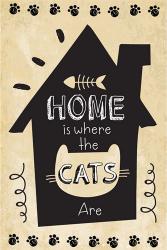 Home is Where the Cats Are | Obraz na stenu