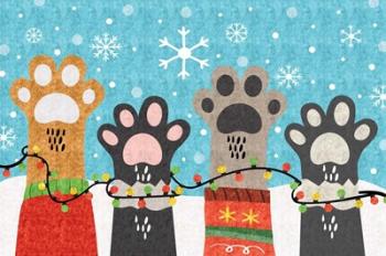 Christmas Paws | Obraz na stenu