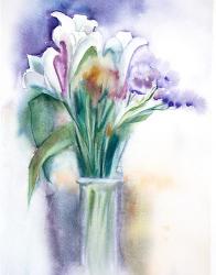Purple Still Life | Obraz na stenu