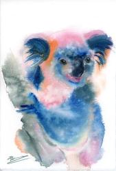 Blue Koala | Obraz na stenu