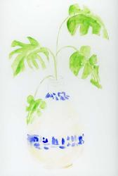 Blue and White Botanical IV | Obraz na stenu