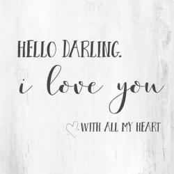 Hello, Darling | Obraz na stenu