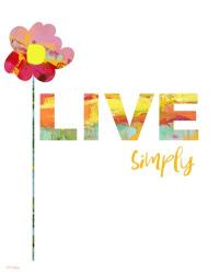 Live Simply | Obraz na stenu