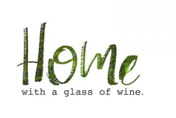 Home with a Glass of Wine | Obraz na stenu