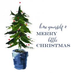 Merry Little Christmas Tree | Obraz na stenu