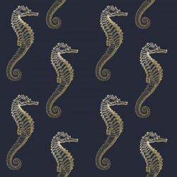 Gold Seahorse Pattern | Obraz na stenu