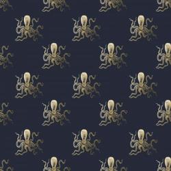 Gold Octopus Pattern | Obraz na stenu