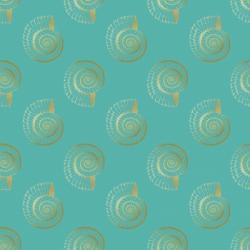 Golden Shell Pattern | Obraz na stenu