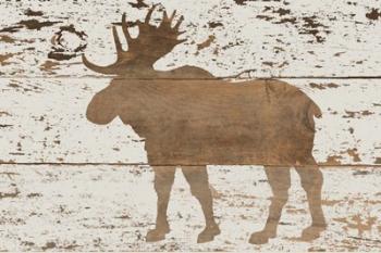 Moose in Reverse | Obraz na stenu