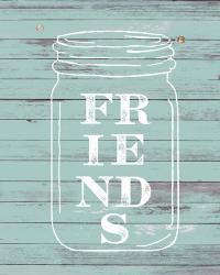 Friends Mason Jar | Obraz na stenu