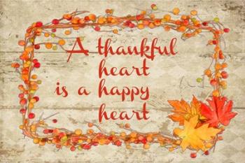 Thankful Happy Heart | Obraz na stenu