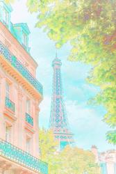 Eiffel Tower Pastel | Obraz na stenu