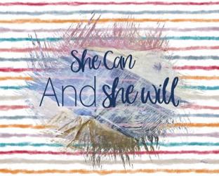 She Can | Obraz na stenu