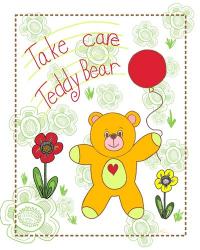 Take Care Teddy Bear | Obraz na stenu