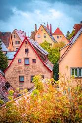 Fall Colors of Rothenburg II | Obraz na stenu