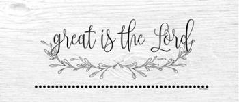 Great is the Lord | Obraz na stenu