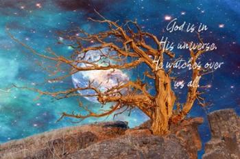 God in His Universe | Obraz na stenu
