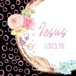 Jesus Loves Me | Obraz na stenu