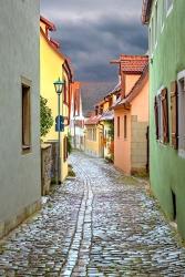 Rothenberg Cobblestone Lane | Obraz na stenu