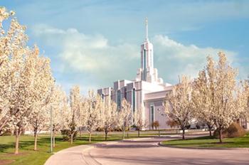 Mt. Timpanogas Temple | Obraz na stenu