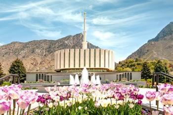 Provo Temple | Obraz na stenu