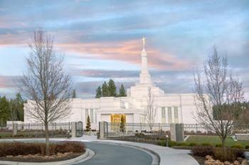 Spokane Temple | Obraz na stenu