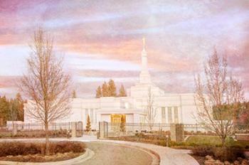 Spokane Temple II | Obraz na stenu