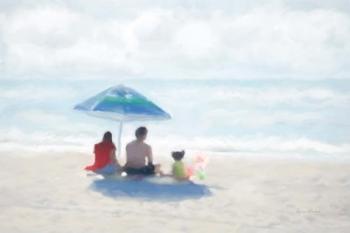 Family Beach Day | Obraz na stenu