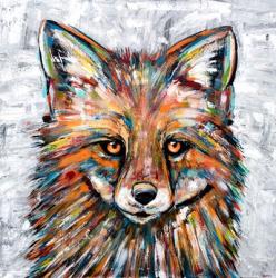 Fox of Many Colors | Obraz na stenu