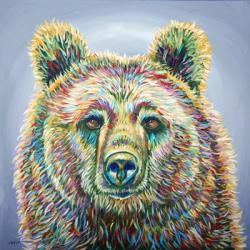Grey Bear | Obraz na stenu