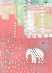 Polka Dot Elephant | Obraz na stenu