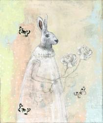 New Beginnings Rabbit | Obraz na stenu