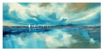 Blue Sky and Boats IV | Obraz na stenu