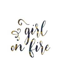 Girl on Fire | Obraz na stenu