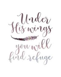 Under His Wings | Obraz na stenu