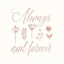 Always and Forever Floral | Obraz na stenu